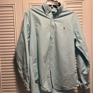 Ralph Lauren Light Blue Casual Button Down Shirt